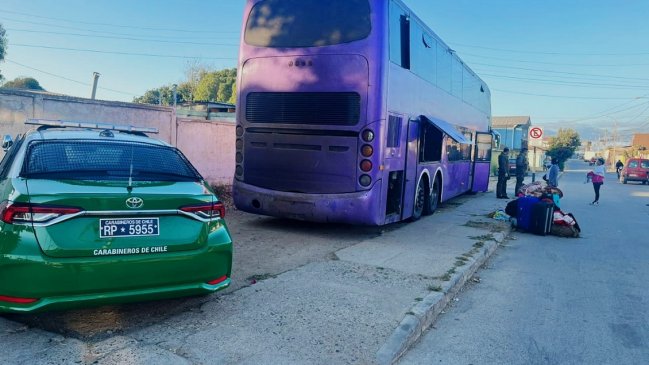 Dos sujetos fueron detenidos por presunto tráfico de personas en Los Vilos