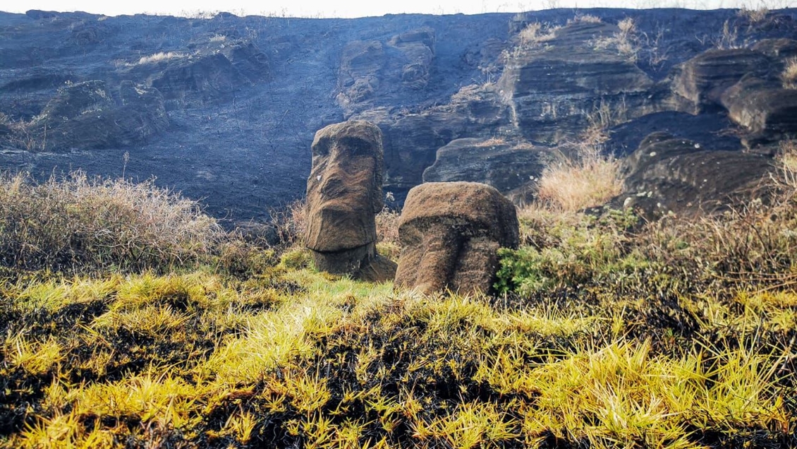 Unesco destinará fondos para evaluar daños causados por incendio que afectó a Rapa Nui