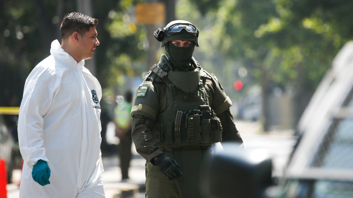 Fiscalía confirmó colocación de un artefacto explosivo en edificio de Providencia