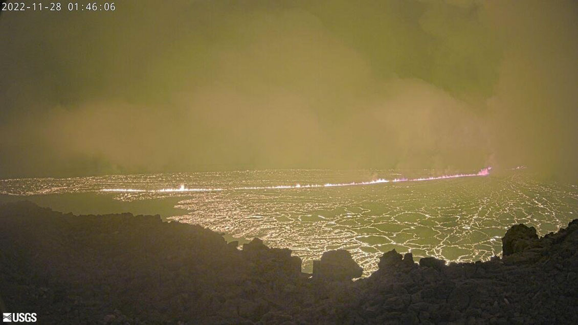 Mauna Loa: Entró en erupción el volcán activo más grande del mundo