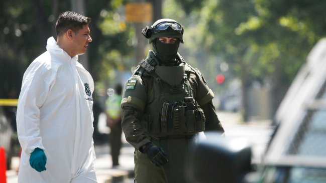 Fiscalía confirmó colocación de un artefacto explosivo en edificio de Providencia