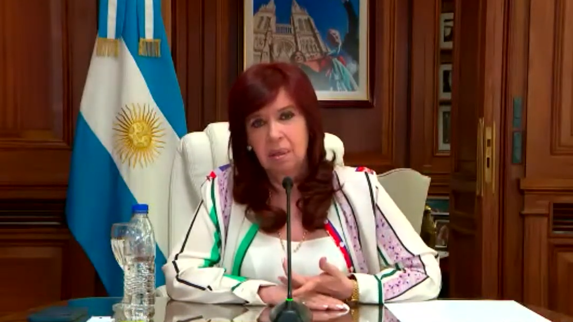 Cristina Fernández acusa de 