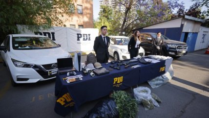   PDI detuvo a 24 personas en allanamientos contra clanes familiares de narcotraficantes 