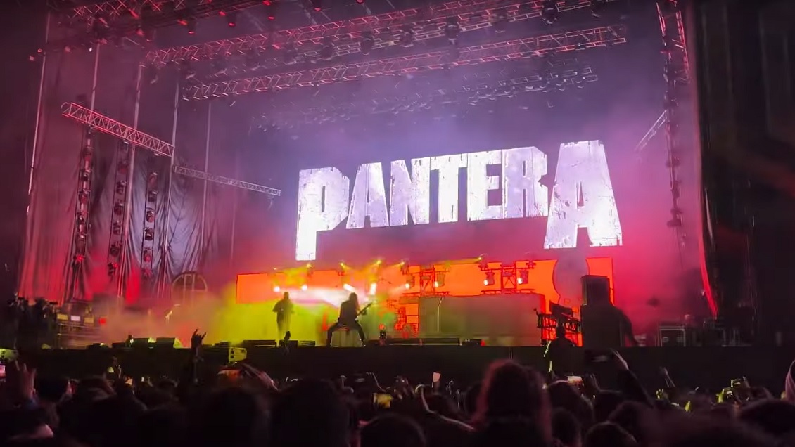 Con nueva formación: Así fue el primer show de Pantera tras más de 20 años