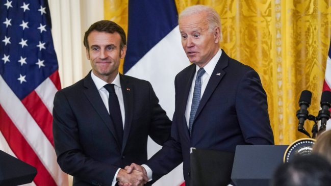 Macron quiere que EE.UU. acepte exenciones para los productos europeos