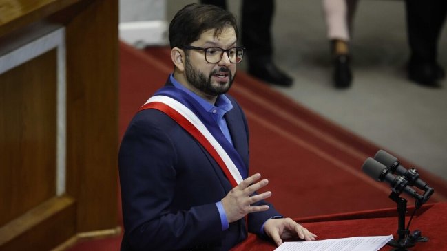 Presidente Boric pide que 