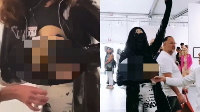   Por sacar leche de una mujer: Artistas fueron expulsadas a la fuerza de galería 