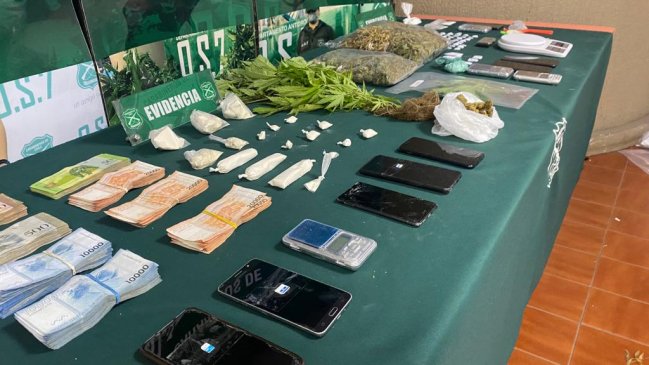 Valparaíso: Banda utilizaba puesto ambulante de pescados para vender droga en el Mercado Cardonal