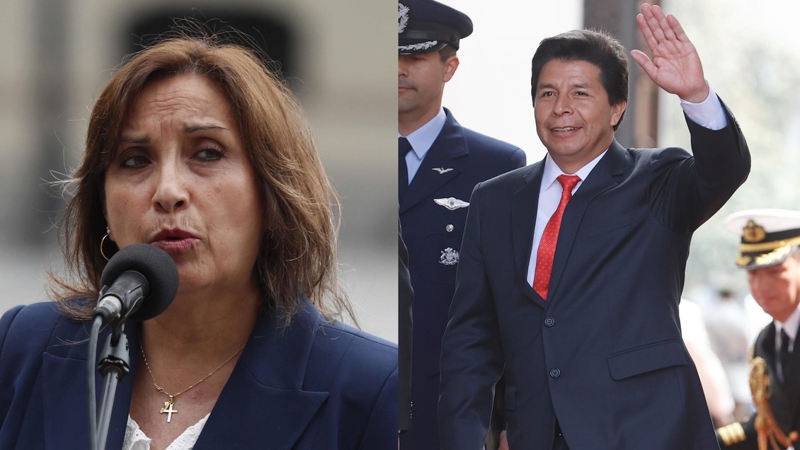 Nueva presidenta de Perú empieza a tender red política, mientras Castillo insiste en asilo a México