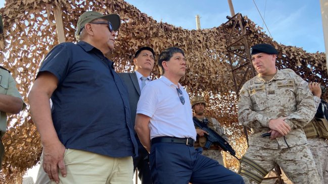 Autoridades de Gobierno visitaron controles fronterizos en el extremo norte