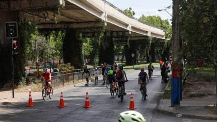  Autoridades inauguraron nuevo tramo de ciclovía en Maipú  