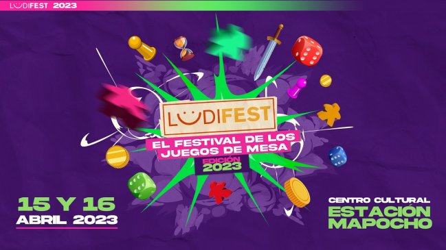 Ludifest: Festival internacional de juegos de mesa regresa a Chile