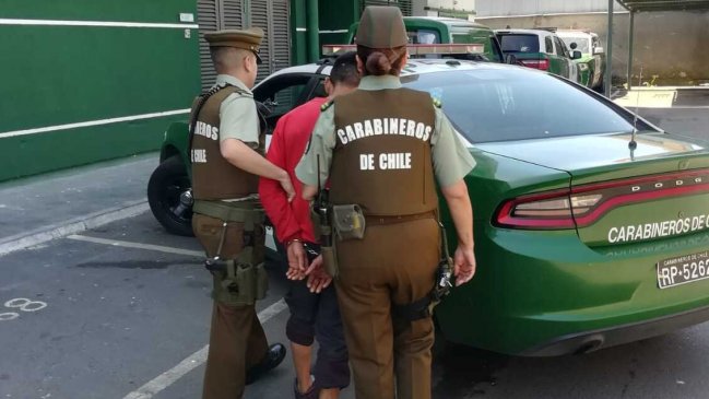 Detuvieron a sujeto acusado de iniciar incendio forestal en Penco