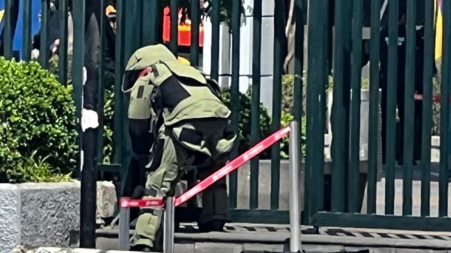 Piedra envuelta en papel de regalo movilizó al GOPE en Antofagasta