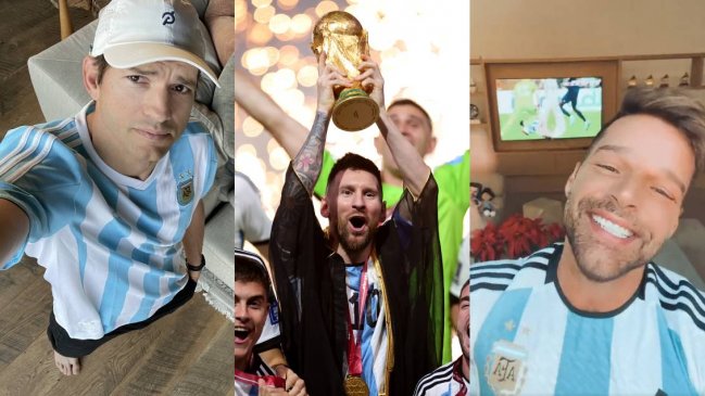 Argentina campeón del mundo: las celebridades festejaron el título