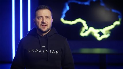   Zelenski grabó mensaje para la final del Mundial, pero la FIFA lo rechazó 