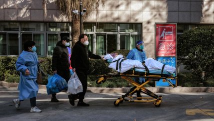   Hospitales de China luchan para hacer frente a la nueva ola Covid 
