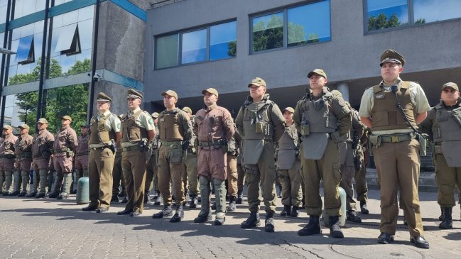 Temuco: Carabineros refuerza operativos por fiestas de fin de año