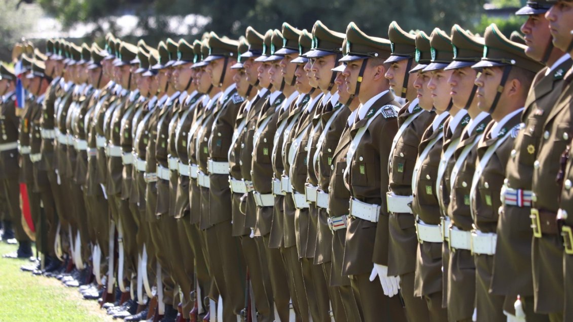 General Yáñez encabezó ceremonia de egreso de 90 nuevos carabineros en La Araucanía