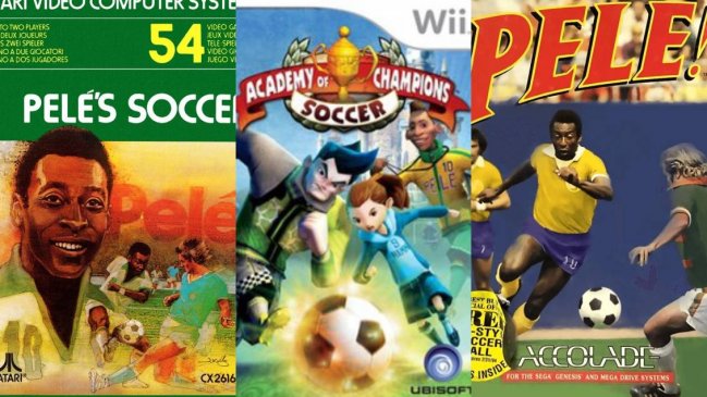 El impacto de Pelé en los videojuegos