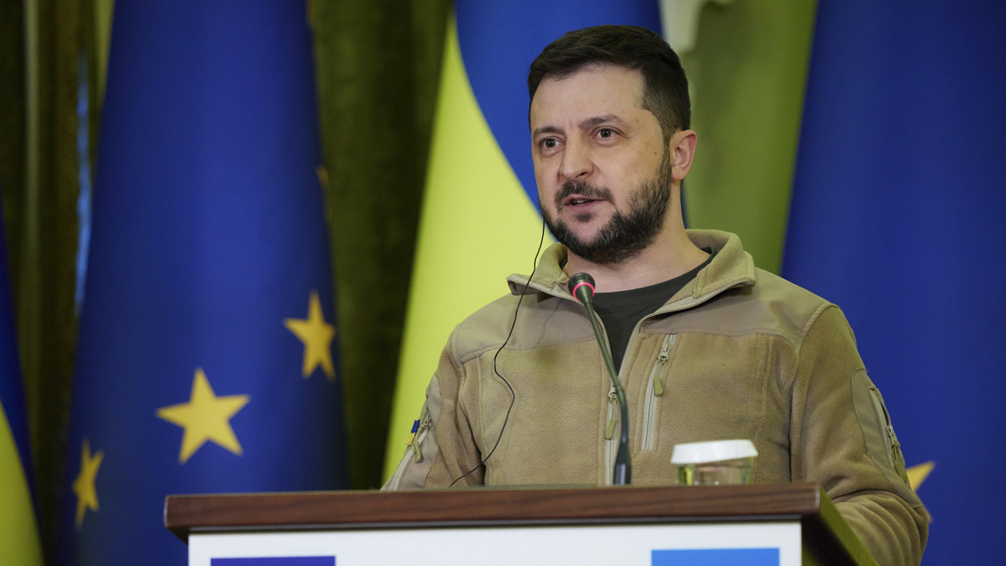 UE informó a Zelenski desembolsará 18 mil millones de euros para Ucrania