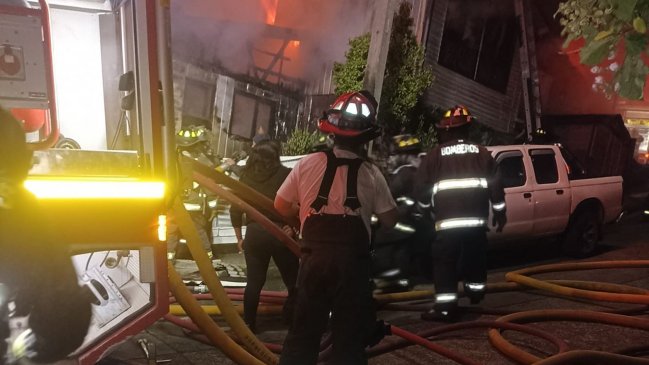 Adulto mayor fallece en un incendio en Ancud
