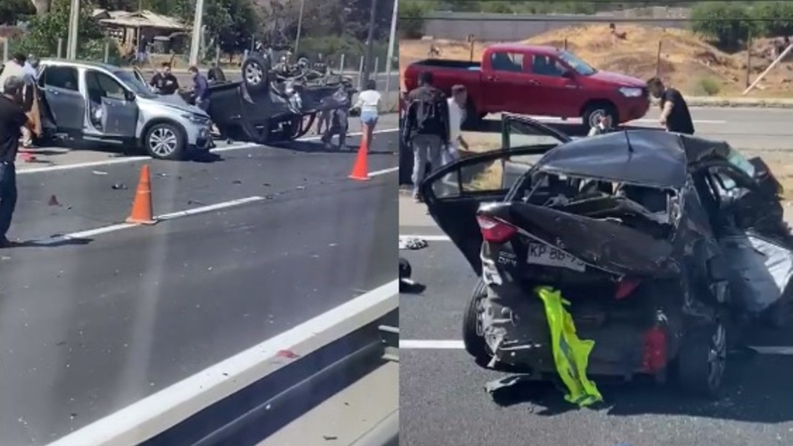 Choque múltiple en la Ruta 68 dejó cuatro fallecidos y seis lesionados