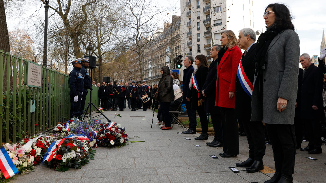 Francia conmemoró los ocho años de los atentados contra Charlie Hebdo