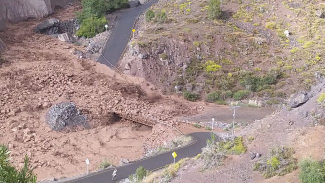 Camino alternativo para restablecer conectividad con Baños Morales estará listo hoy