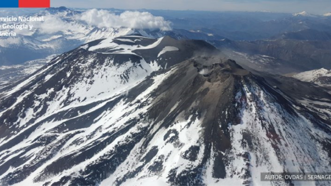   Sernageomin: situación del Nevados del Chillán bajó a alerta verde 