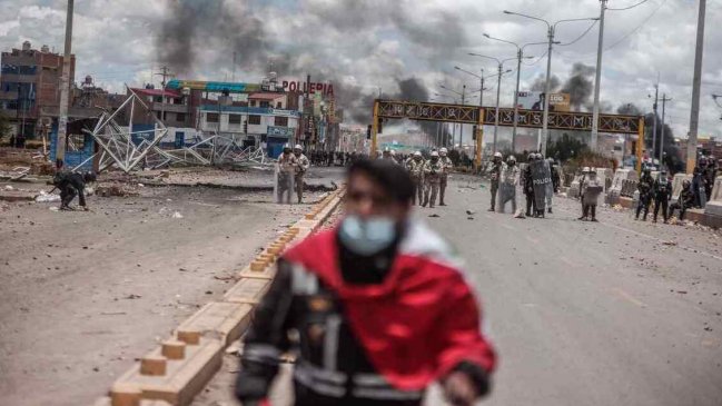 Gobierno peruano confirmó que policía murió 