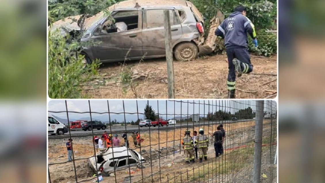 Volcamientos de vehículos dejan dos fallecidos en Olivar y Pichilemu