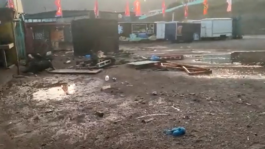 Marejadas causaron algunos estragos en el Puerto Coloso de Antofagasta