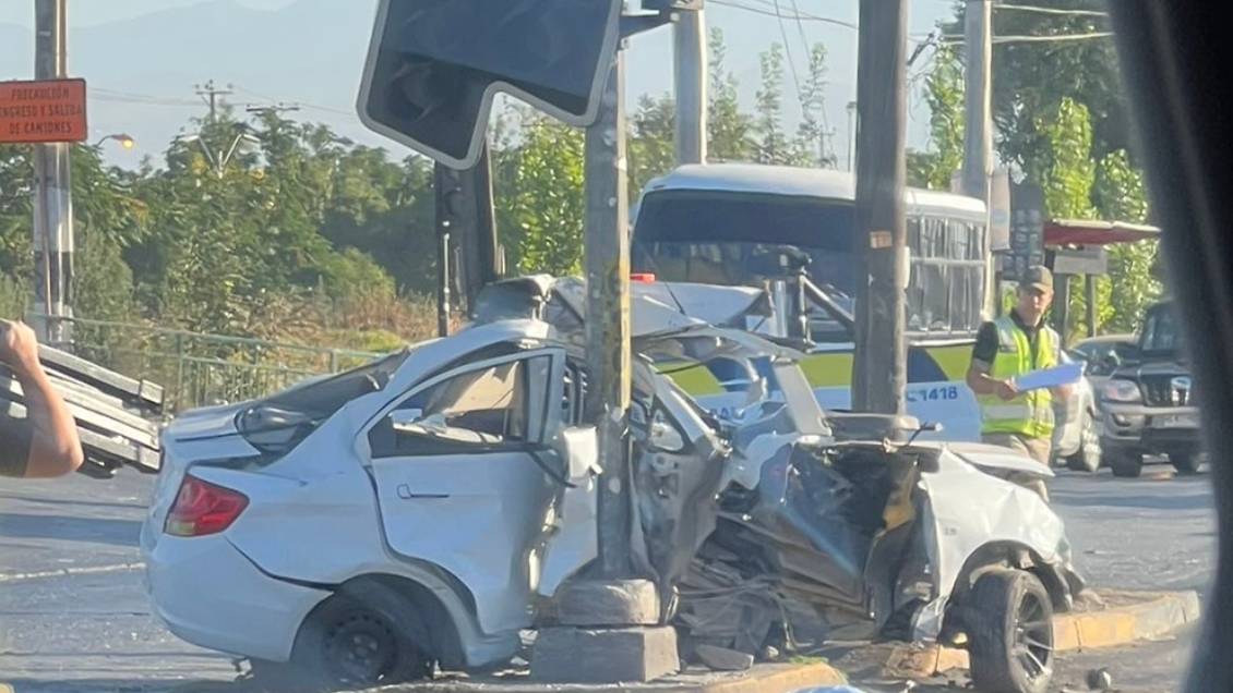 Una persona falleció tras un choque en Camino Melipilla