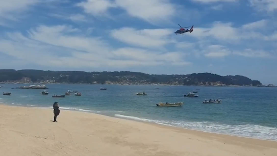 Apareció tercer cuerpo en Pingueral: Es el padre que se ahogó junto a dos hijos