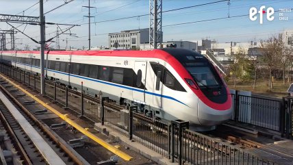   EFE presentó los trenes de última generación que tendrá el tramo Santiago-Chillán 