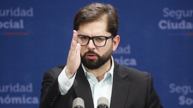 Boric condenó el 