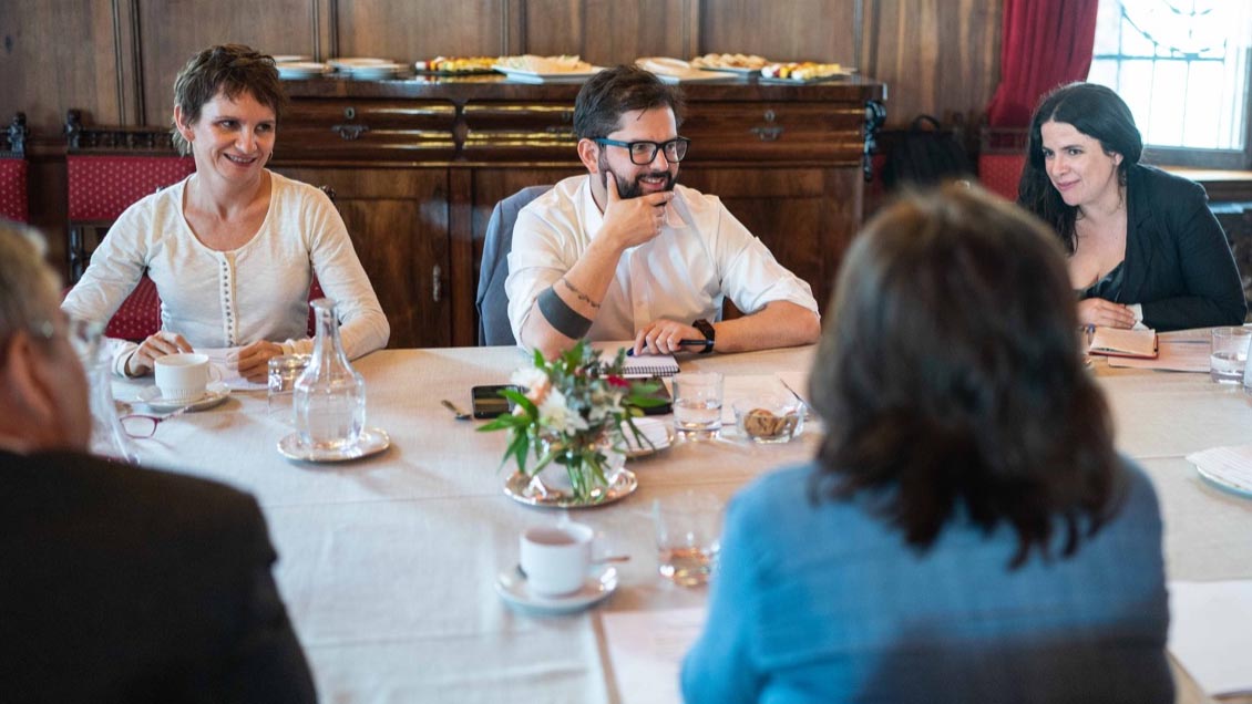 Presidente Boric encabezó comité político en Cerro Castillo tras rechazo a acusación constitucional contra Jackson