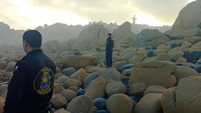Coquimbo: Adolescente de 14 años cayó al mar y está desaparecido