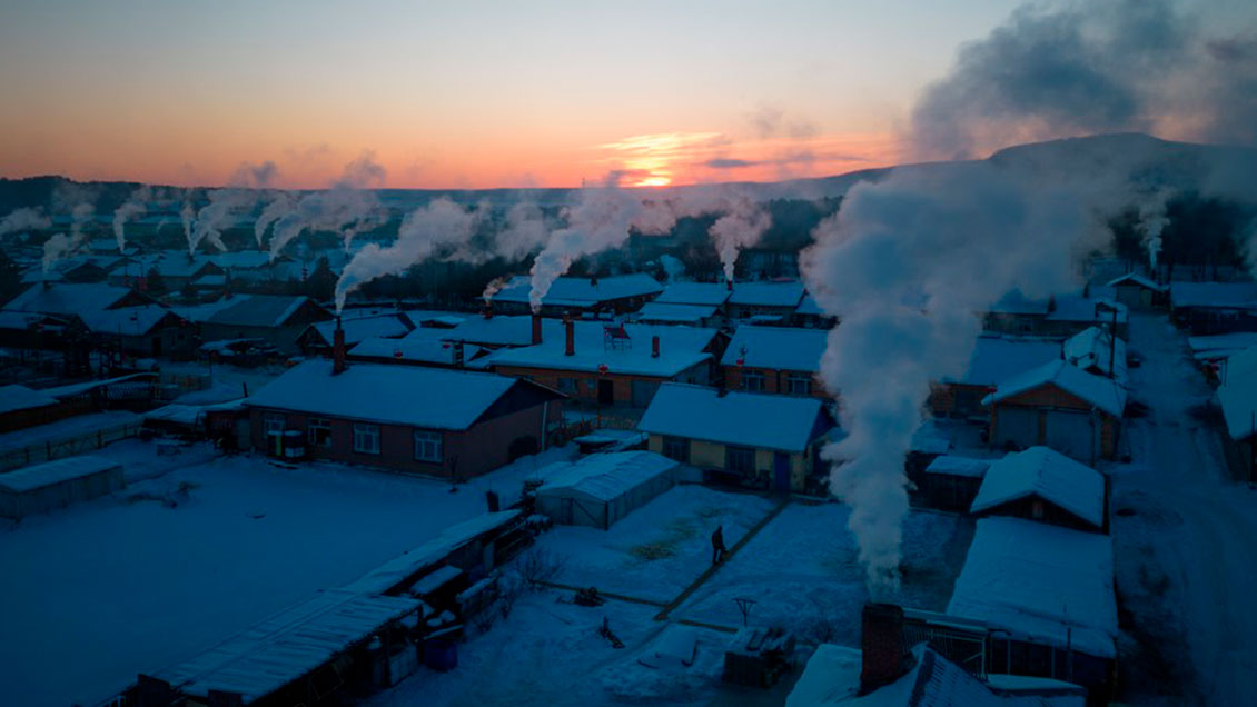 Ciudad china registra su día más frío de la historia: 53 grados bajo cero