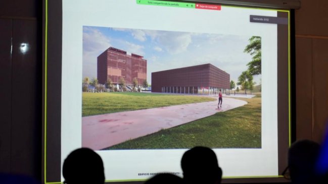 Presentan diseño de futuro campus Rengo de la Universidad de O'Higgins