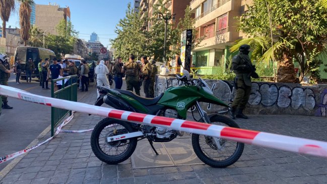 Carabinero mató a ladrón dentro de un minimarket