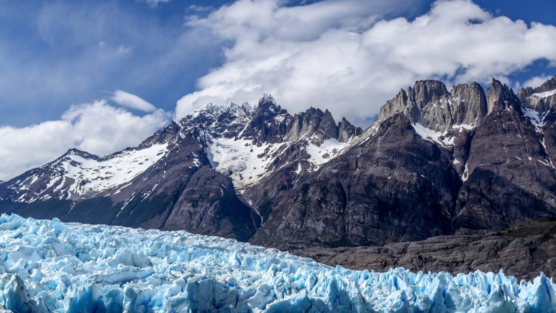 Desprendimiento en la Antártica 