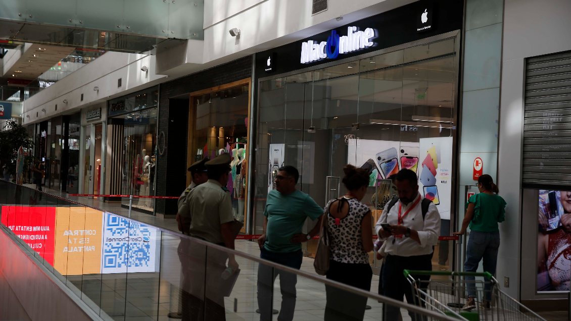 Carabineros aseguró que Mall Plaza Egaña no cumplió con la cantidad de guardias de seguridad informada