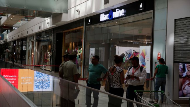 Carabineros aseguró que Mall Plaza Egaña no cumplió con la cantidad de guardias de seguridad informada