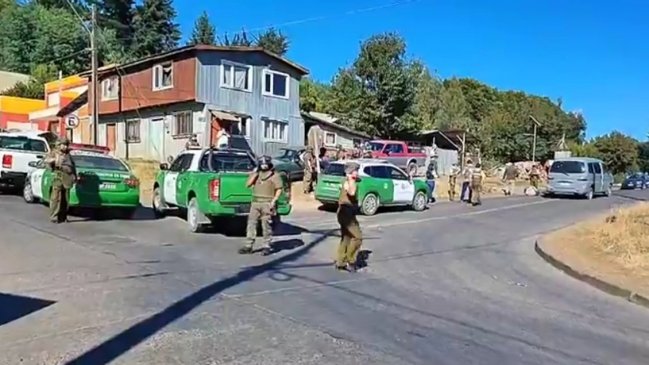 Delincuente murió en Nueva Imperial tras enfrentarse a balazos con Carabineros