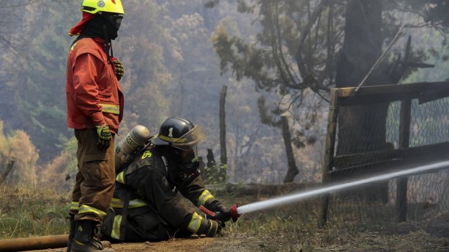 Gobierno acusó que empleadores no permiten a bomberos ausentarse de sus trabajos para combatir incendios forestales