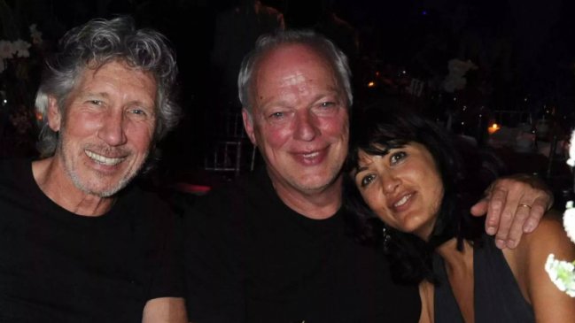   Esposa de David Gilmour con todo contra Roger Waters: llenó de epítetos al músico 