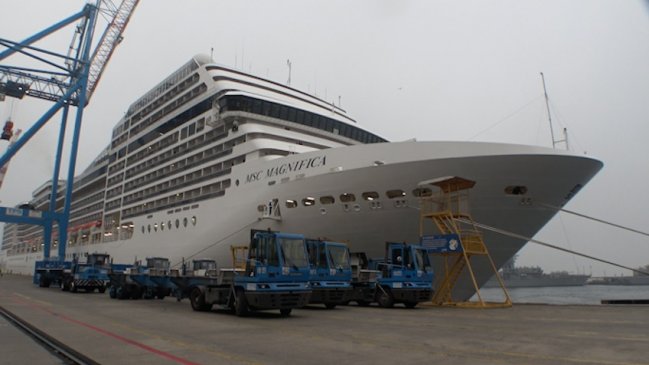 Crucero MSC Magnífica retorna al puerto de Valparaíso luego de 3 años: El viernes zarpa a Arica