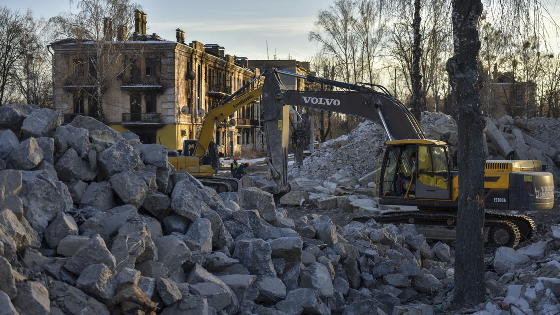 Explosiones en Kiev mientras ejército ucraniano trata de neutralizar ataque masivo